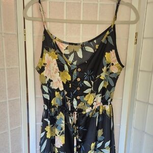 Floral Button-Down Dress